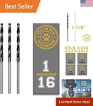 1/16 Inch Drill Bit Pack Industrial Grade M35 Cobalt Titanium Aluminum Nitr.... Fixed Price $9.99.