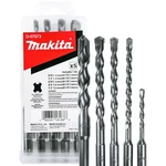 Makita 5 Piece Sds-plus Drill Bit Set For Sds+ Rotary Hammers In Concrete. Fixed Price $22.98.