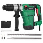Sds Max Rotary Hammer Drill, 1-1/2 Inch 13 Amp Heavy And Duty Corded Concrete.... Fixed Price $156.02.