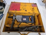 1970'S Aeg BH25 Super Rotary Hammer Drill Metal Case And Bit Not Tested. Fixed Price $29.99.