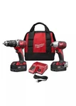 Milwaukee Canada 18V Li-ion Cordless 1/2" Hammer Drill & 1/4" Impact Driver Kit. Fixed Price $717.51.