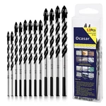 Ocasar 12PCS Masonry Drill Bit Set And Concrete 3 Mm To 12.7. Fixed Price $14.02.