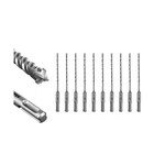 Sali 10 Pcs 5/32"*6" Sds Plus Rotary Hammer Drill Bit Concrete Kit .... Fixed Price $33.95.