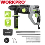 Workpro Lightweight Corded Premium Sds-plus 7.5 Amp Rotary Hammer Drill 5PC Bits. Fixed Price $75.99.