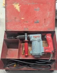 Hilti 17 Rotary Hammer Drill Vintage Electro-pneumatic W/ Metal Case Tested. Fixed Price $85.00.