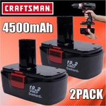 2PACK For Craftsman 19.2 Volt 11375 Battery C3 Diehard 130279005 11376 130279003. Fixed Price $34.00.