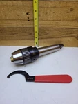 Cancnc 0537-1204 Precision Keyless Drill Chuck MT4 Shank 1/16-1/2" New In Tube. Fixed Price $45.95.