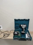Makita BDF452 18V Lxt 1/2" Cordless Drill-driver + DC18RA Charger, Battery Read. Fixed Price $50.00.