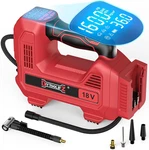 160PSI Cordless Tire Inflator For Milwaukee, Portable Air Pump With Led Gauge. Fixed Price $49.99.