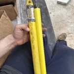 Relton 202-16-18 Spline Drive Carbide Concrete Rotary Hammer Drill Bit 1" X 16". Fixed Price $42.00.