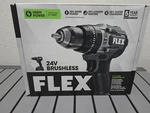 The Flex 24V 1/2" 2-SPEED Hammer Drill Kit (model FX1251-2A). Fixed Price $173.95.